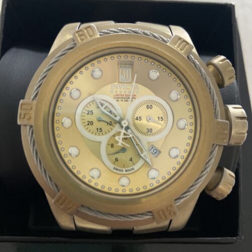 Invicta jason taylor hot sale bolt zeus gold