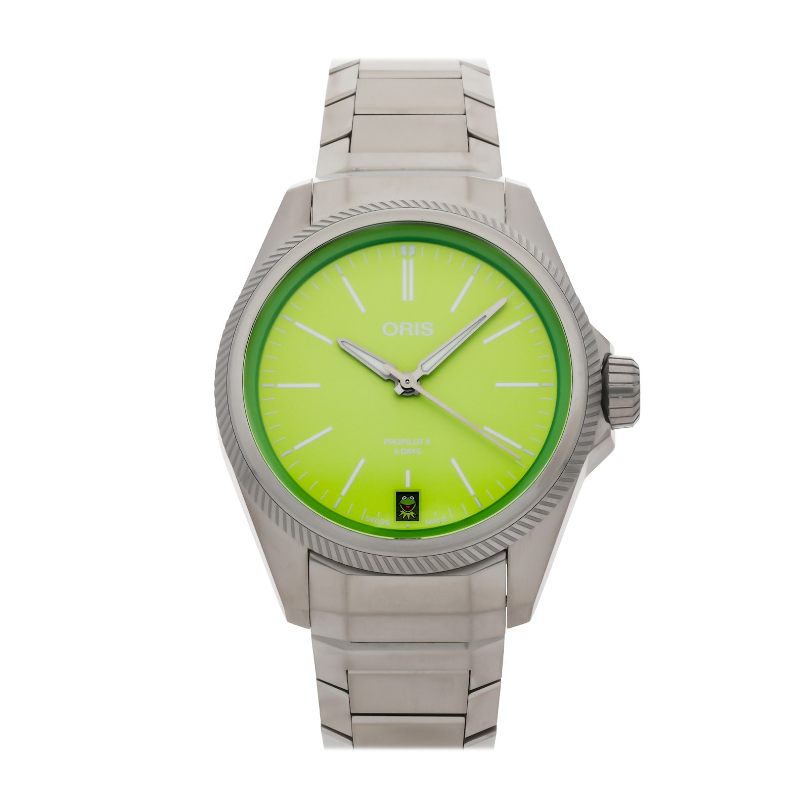 Oris ProPilot X Kermit Edition 40077787157