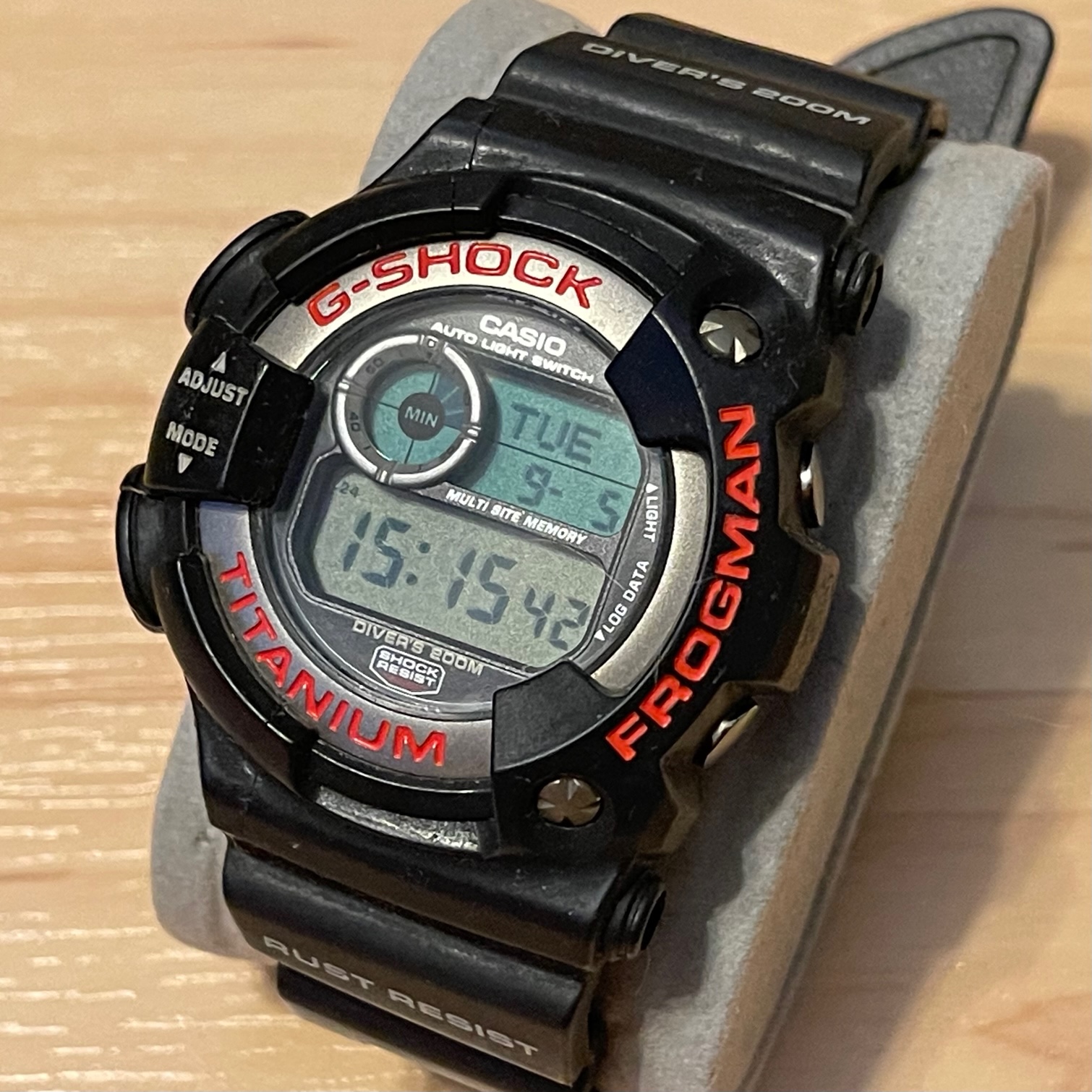 WTS] Casio G-Shock DW-9900-1A Titanium Frogman Black 9900