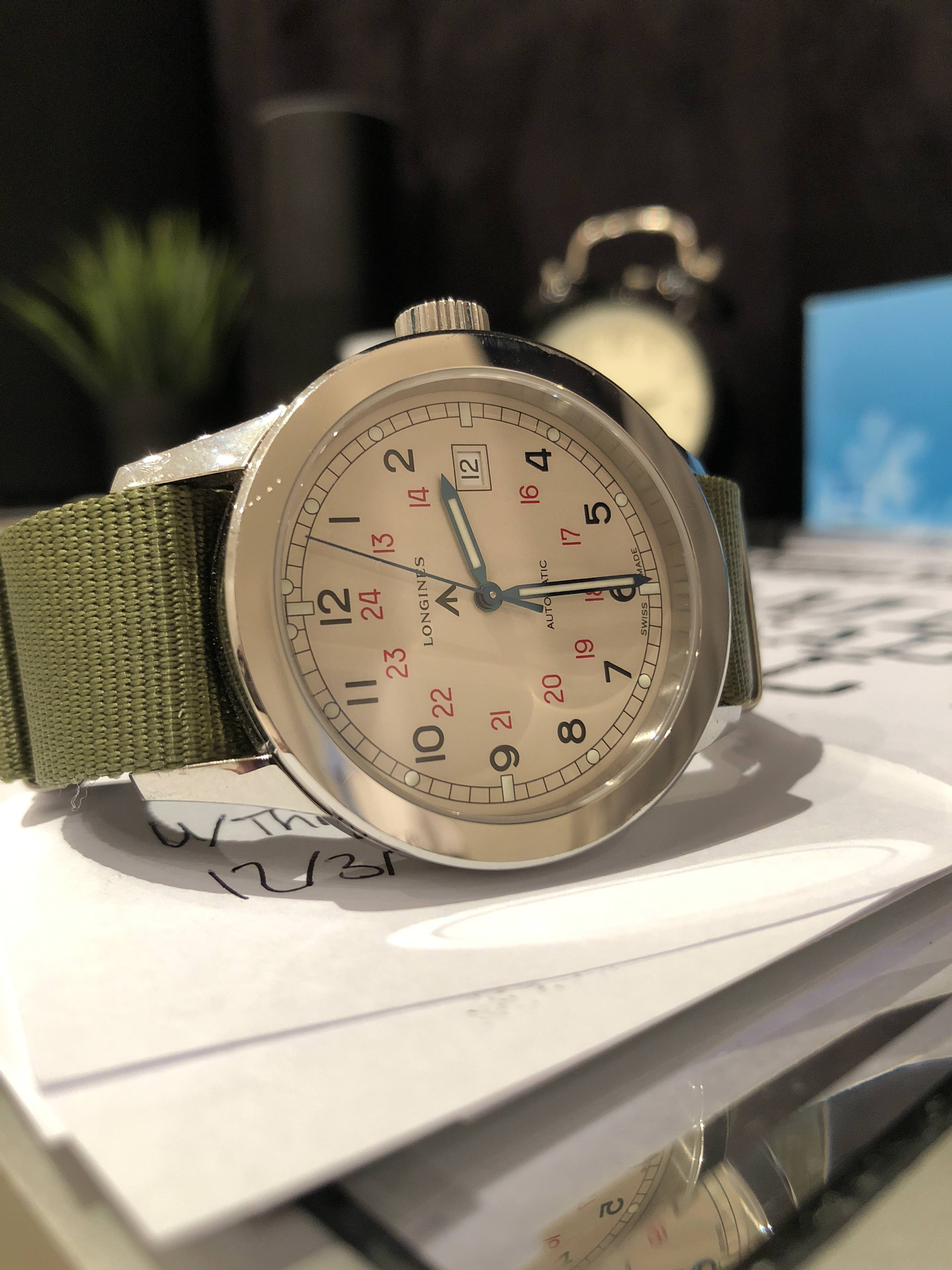 WTT WTS Longines Military COSD L2.832.4.73.5 Looking to trade