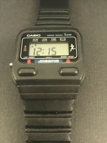 【希少】CASIO J-31W JOGGING CASIO - J-31W - Sports - Vintage Digital Watch - Digital