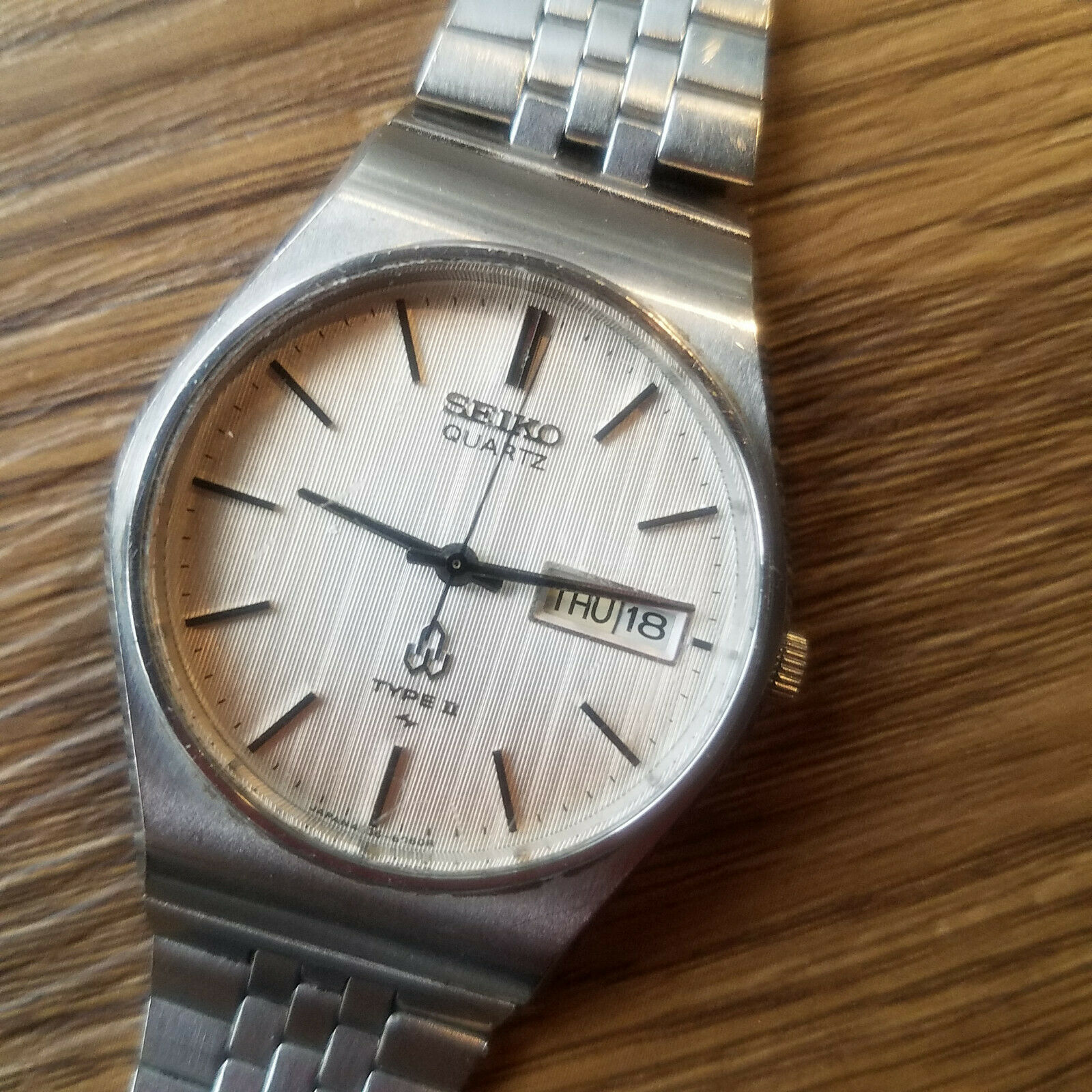 SEIKO TYPE II 4336-8040メンズクォーツウォッチ - 時計