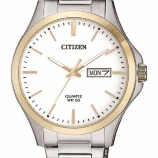 citizen gold silver watch