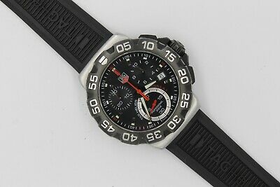 Tag Heuer Formula 1 F1 Watch Mens CAH1110.BT0714 RED BLACK Rubber