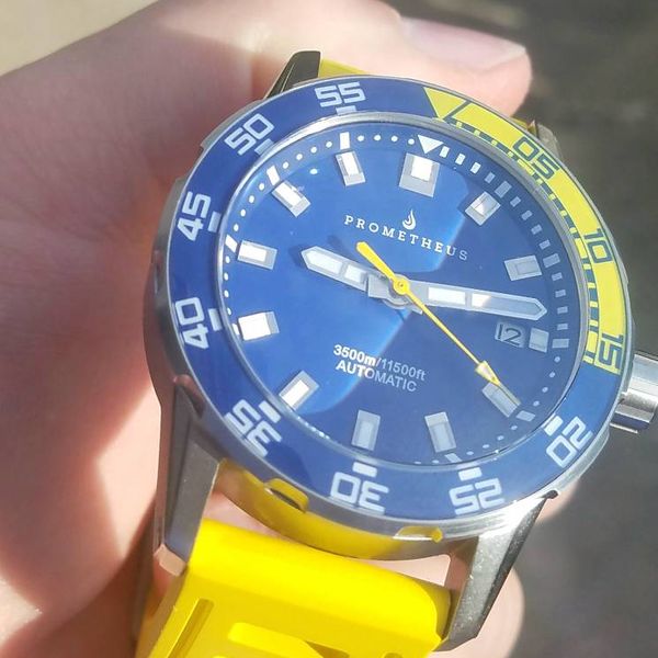 Prometheus Blue Prometheus Poseidon blue and yellow | WatchCharts