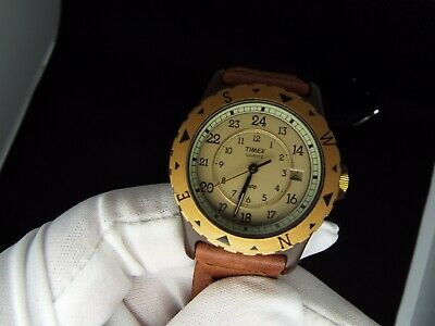 Rare 80s VINTAGE NON DIGITAL WATCH TOM CRUISE TIMEX SAFARI BORN ON 