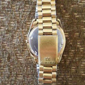 Vintage 1984 Seiko 5H23-8020 Quartz Dress Gold-Tone DayDate Men's Watch |  WatchCharts