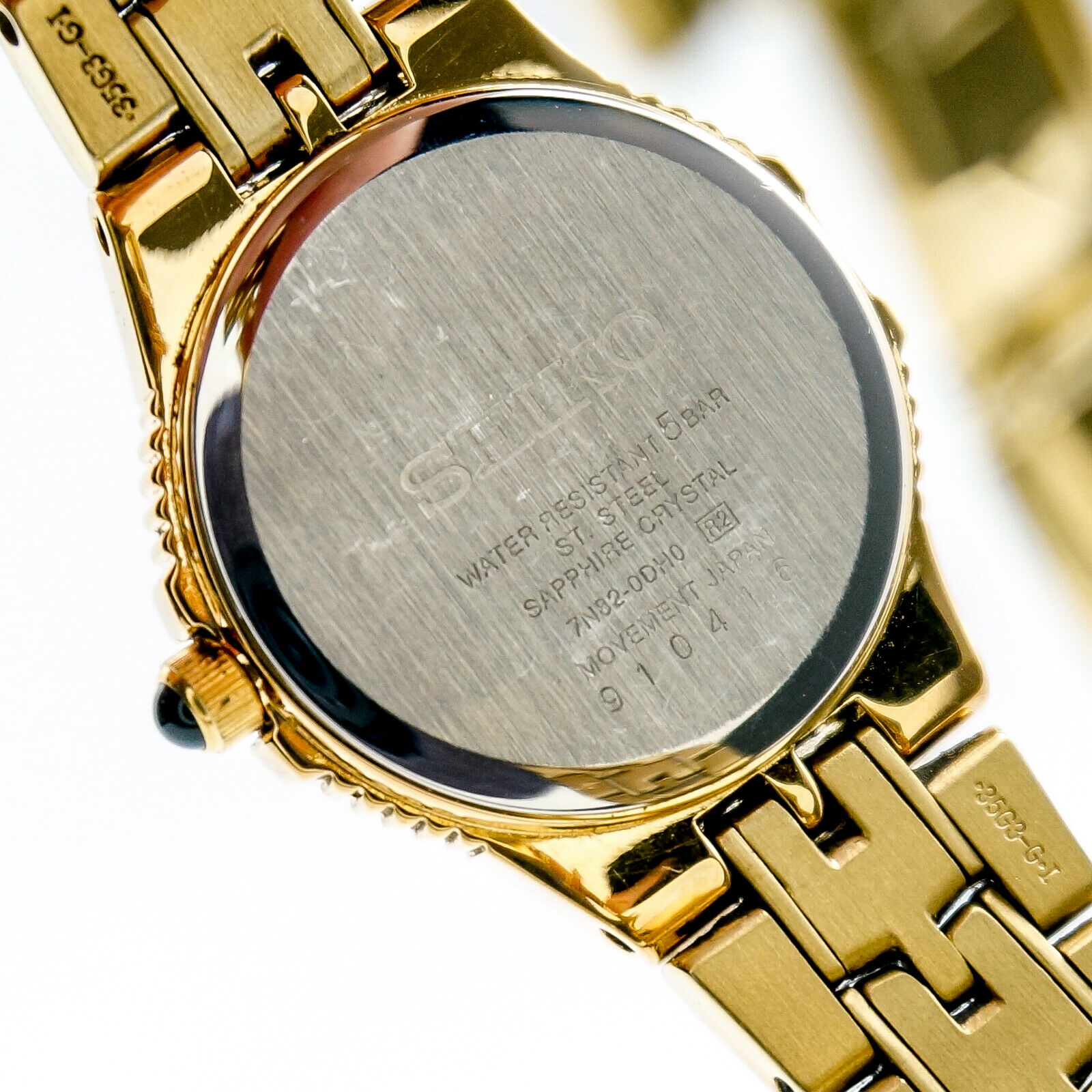 Seiko Le Grand Sport Womans Watch 7N82-0DH0 Gold Roman Crystal 50m Working  | WatchCharts