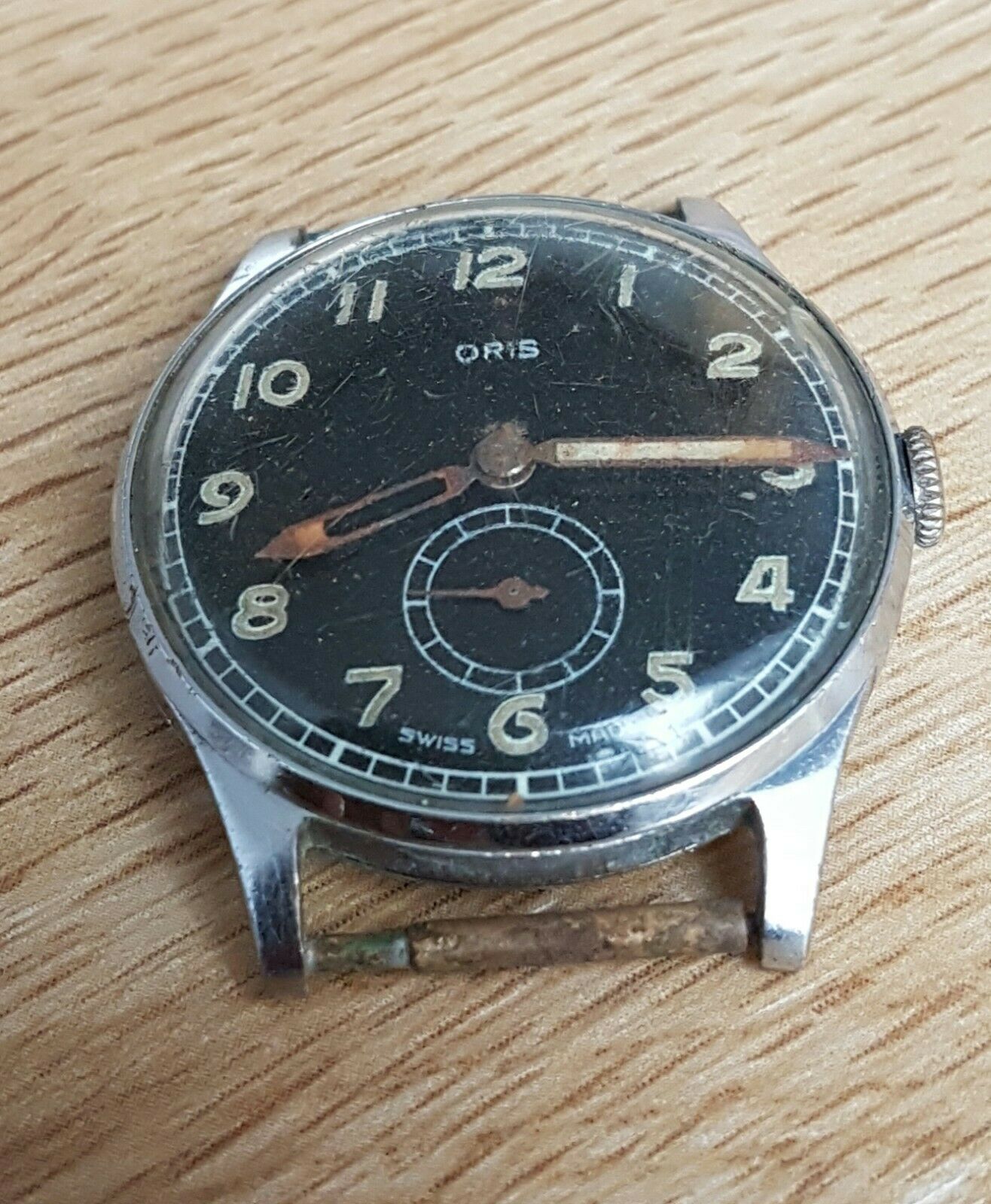 Oris Cal 291 military watch for repair Rare watch WatchCharts