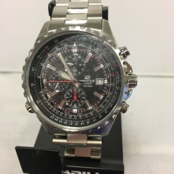 Casio Men's EDIFICE Flight Computer Chronograph Watch - EF527D-1AV MSRP ...