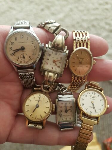 Vintage Job Lot Of Ladies Watches Longines Ingersoll Ect WatchCharts