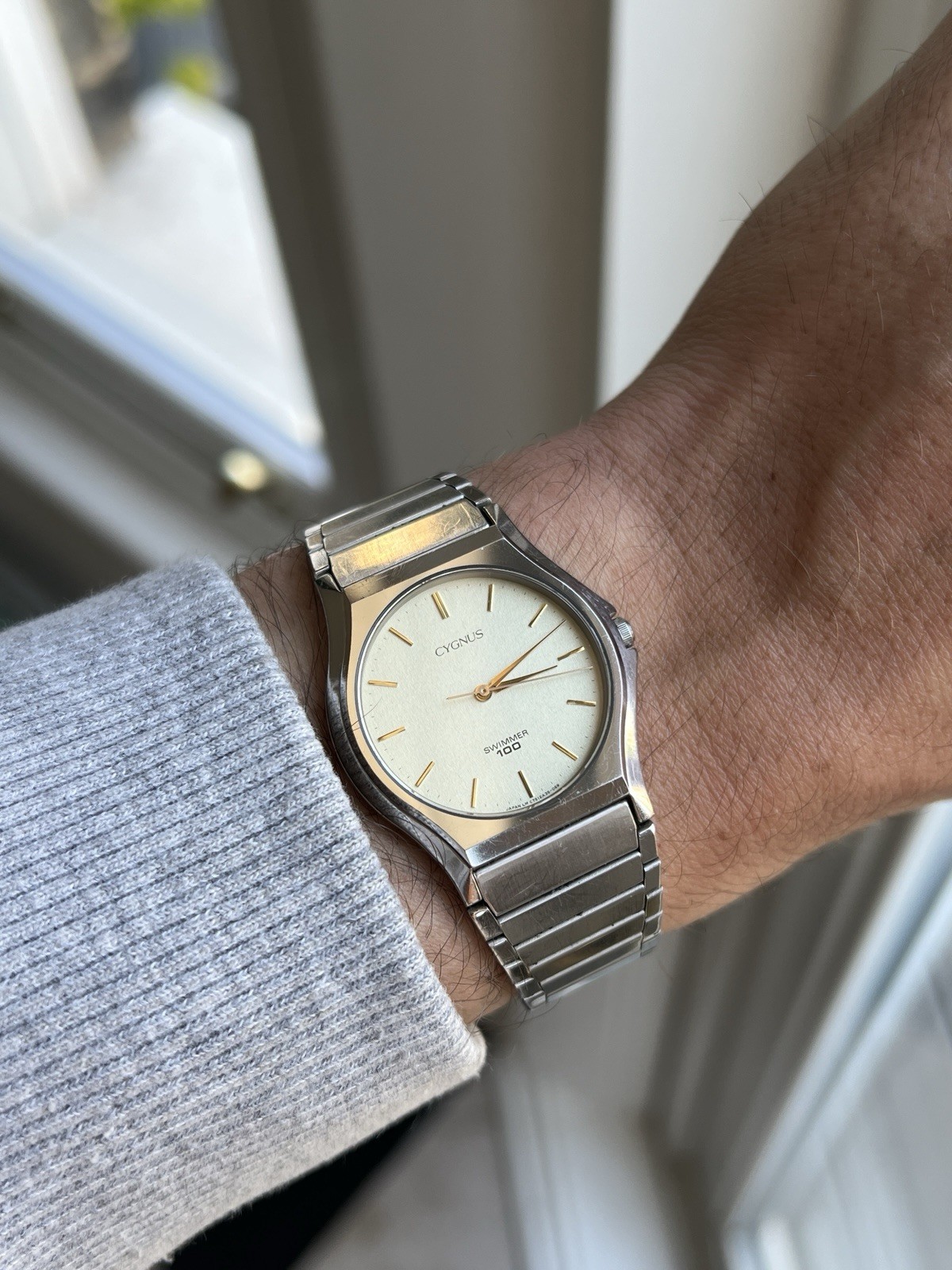 Vintage Cygnus Orient Swimmer 100 Quartz Watch - Running