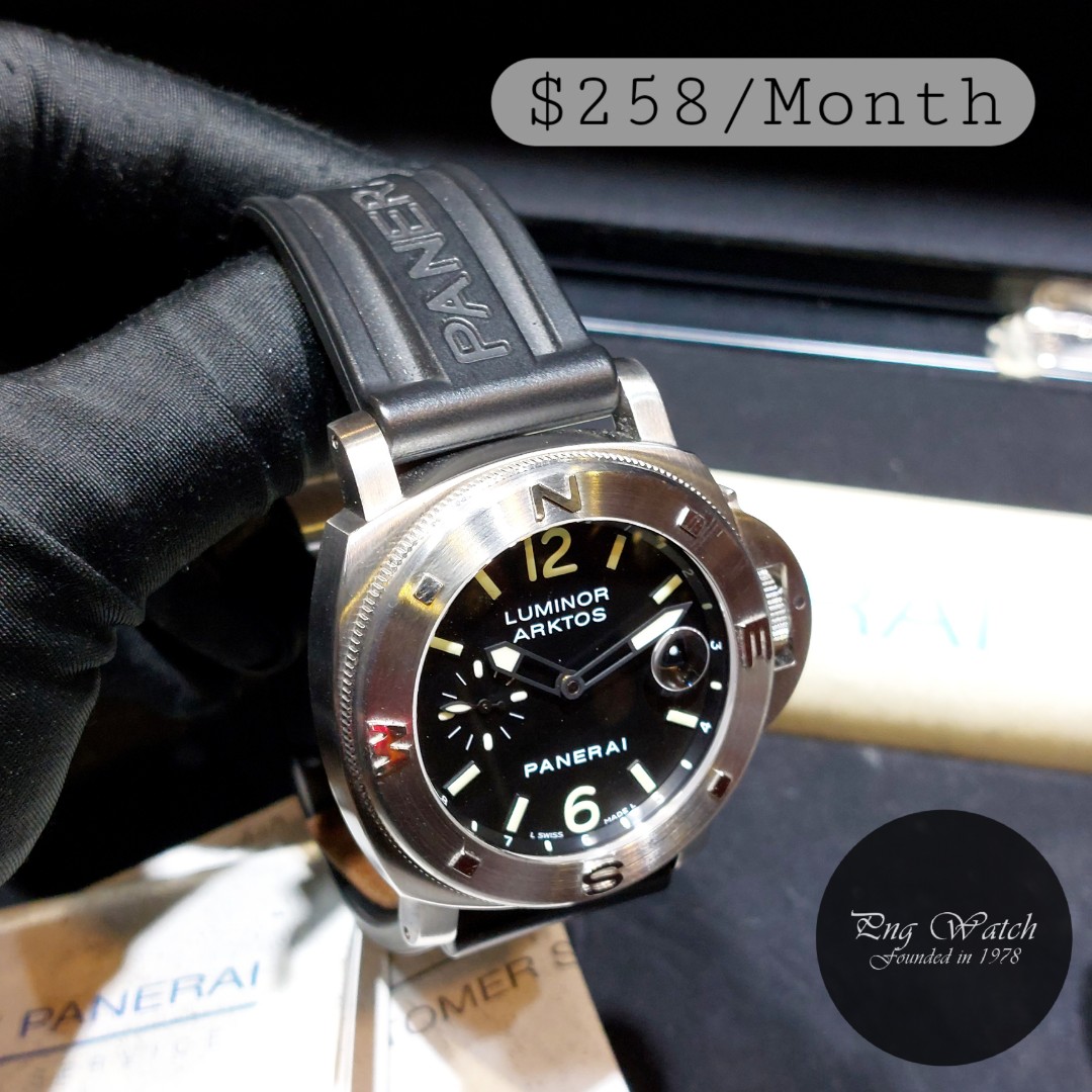 Panerai 44mm Black Dial Luminor Arktos PAM92 Grab Go WatchCharts Marketplace