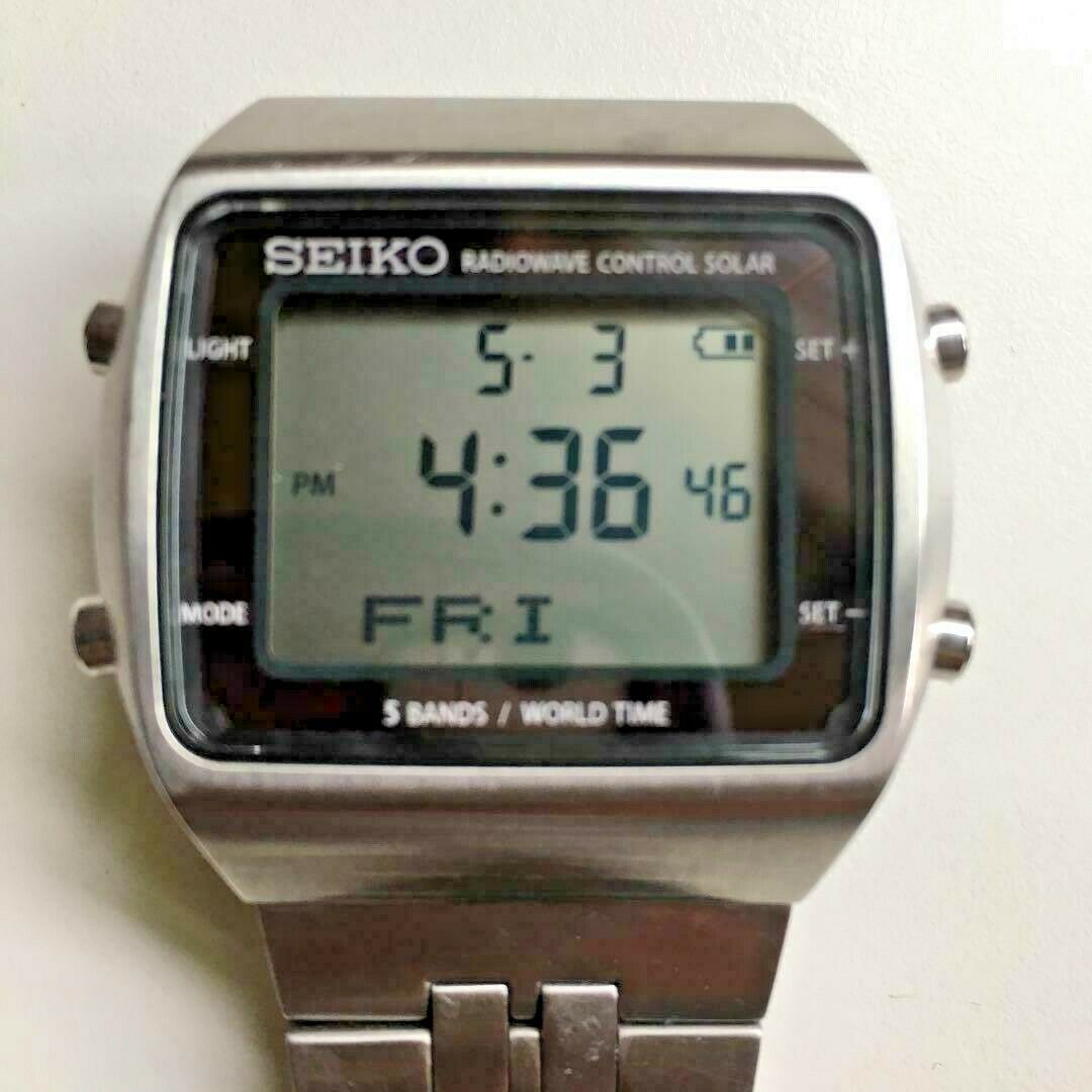 Radio wave control solar on sale seiko