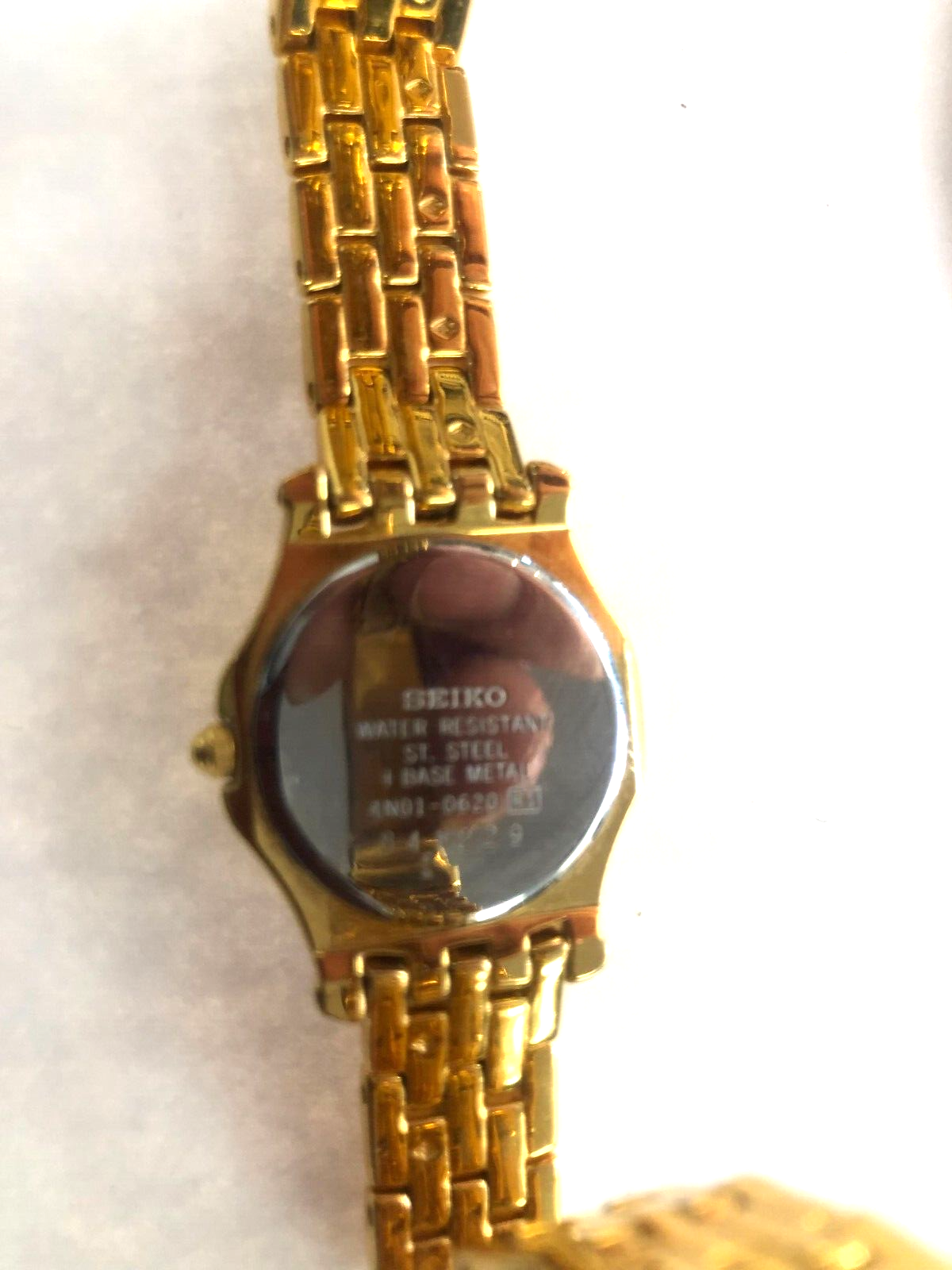 【稼働/良品】SEIKO クォーツ 4N01-0560 アイボリー レディース 稼働/良品】SEIKO クォーツ 4N01-0560 アイボリー レディース