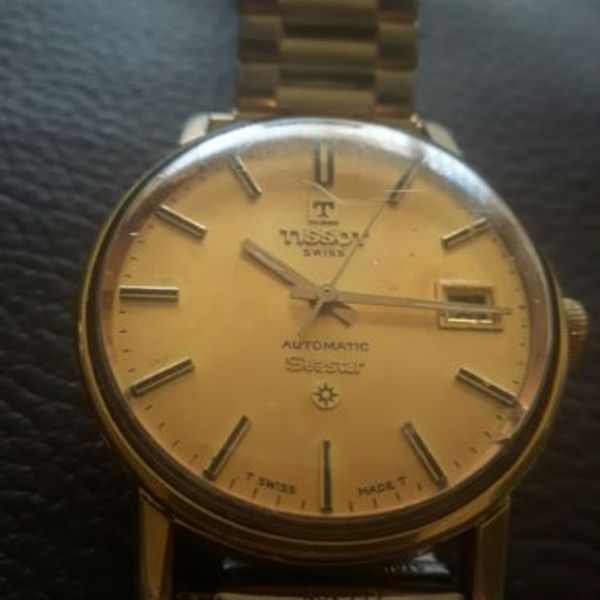 Vintage Tissot Seastar Automatic, Day/date, Original Swiss watch from 1990's
