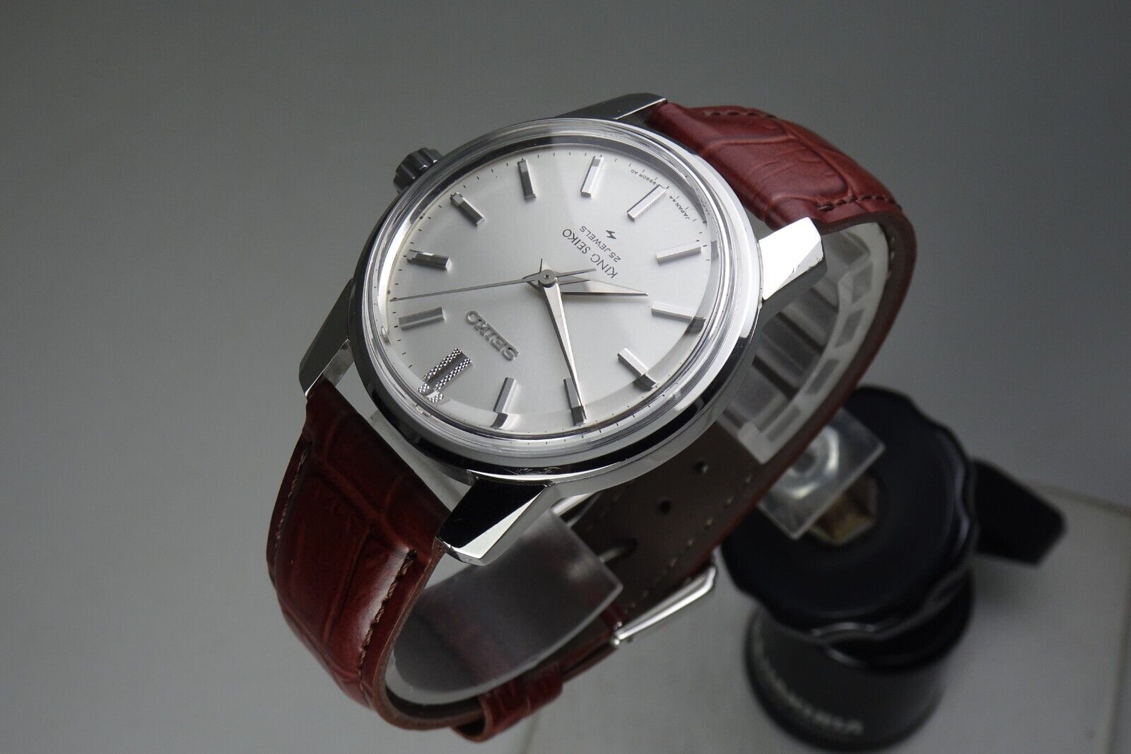ゆきんこ　e④ Serviced Vintage 1967 JAPAN KING SEIKO 44-9990 25Jewels Hand