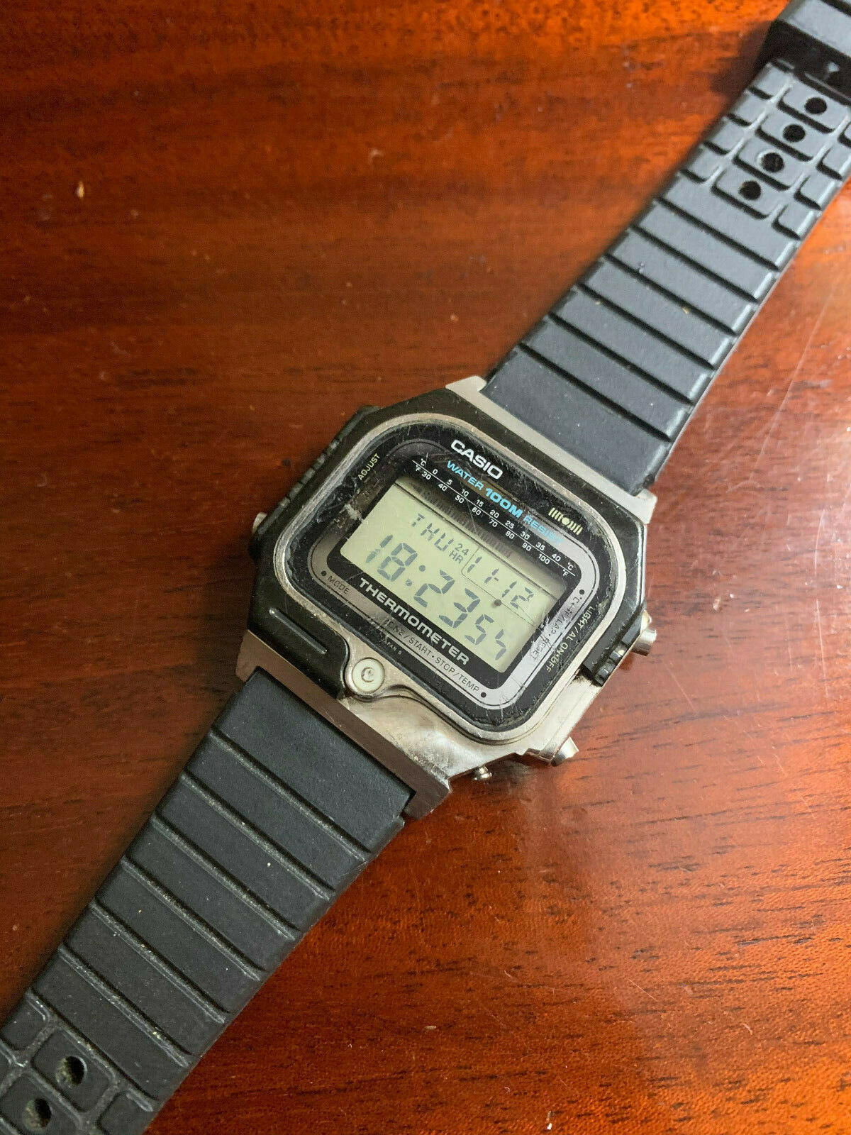 Casio TS-3000 Thermometer Sensor Vintage Watch module 215 Rare