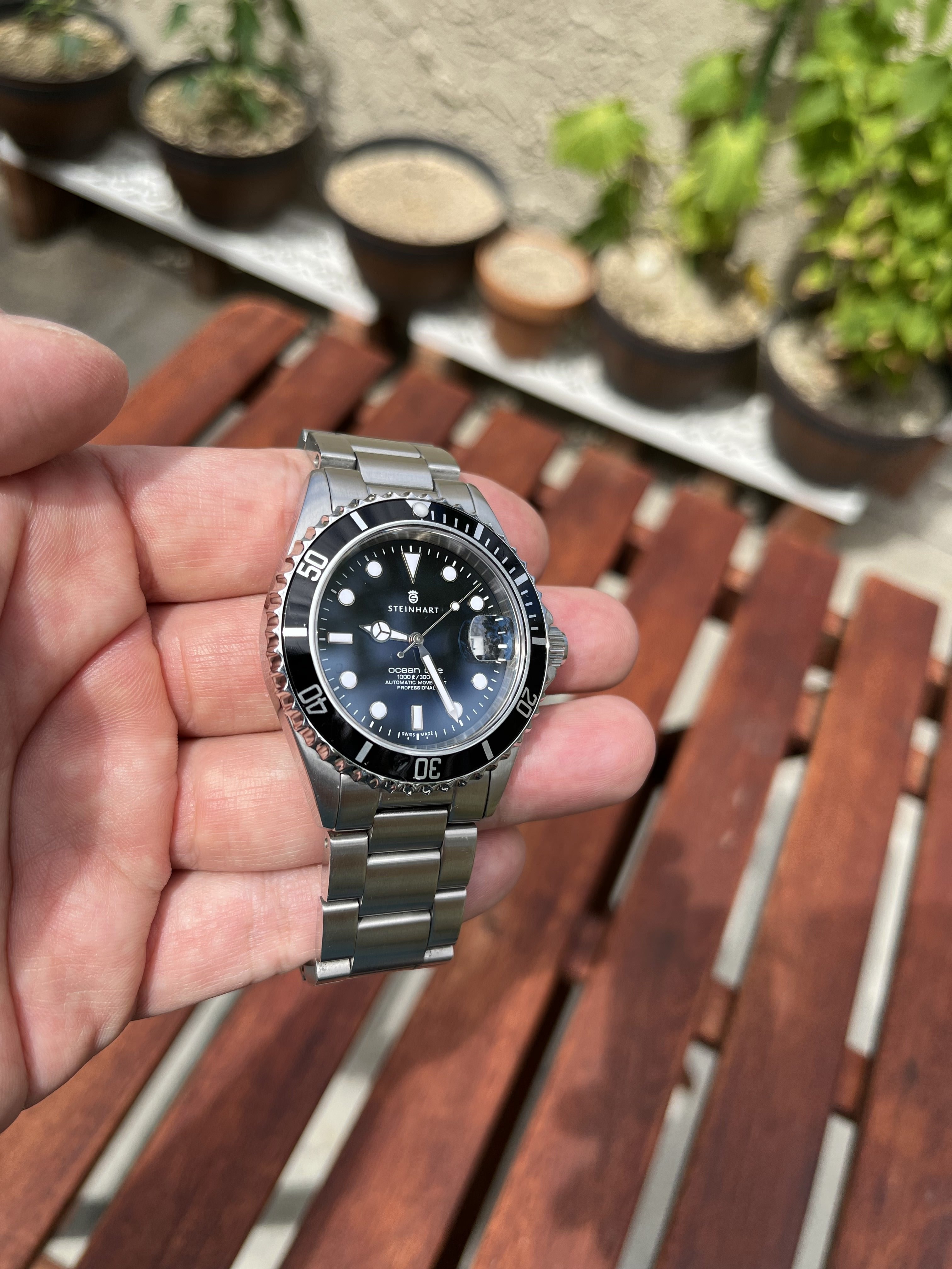 Steinhart ocean 1 online black aluminium