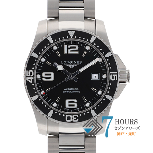 114337 LONGINES Longines L3.742.4.56.6 HydroConquest black dial