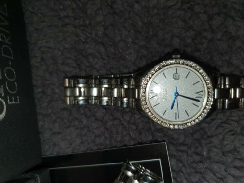 Citizen eco drive ladies hotsell premium swarovski crystal watch