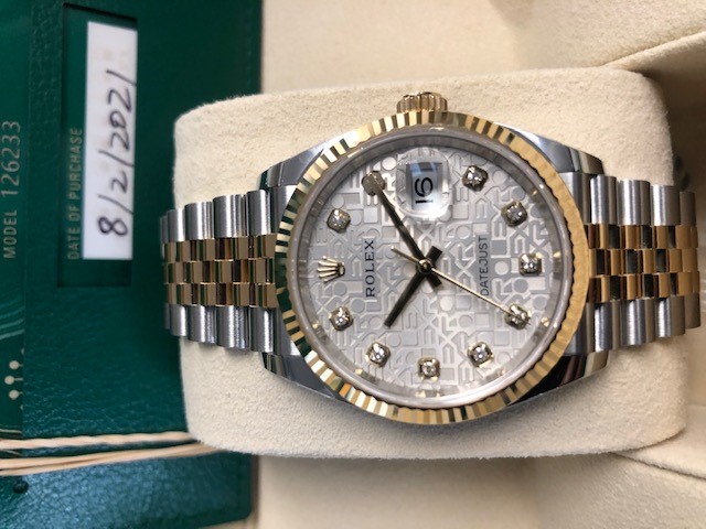 Rolex datejust deals computer dial