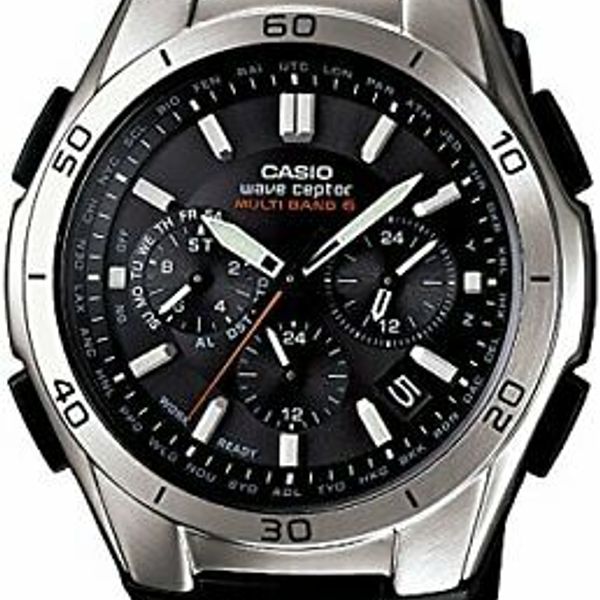 CASIO Watch WAVE CEPTOR Wave Septa Tough Solar Radio Watch MULTIBAND ...