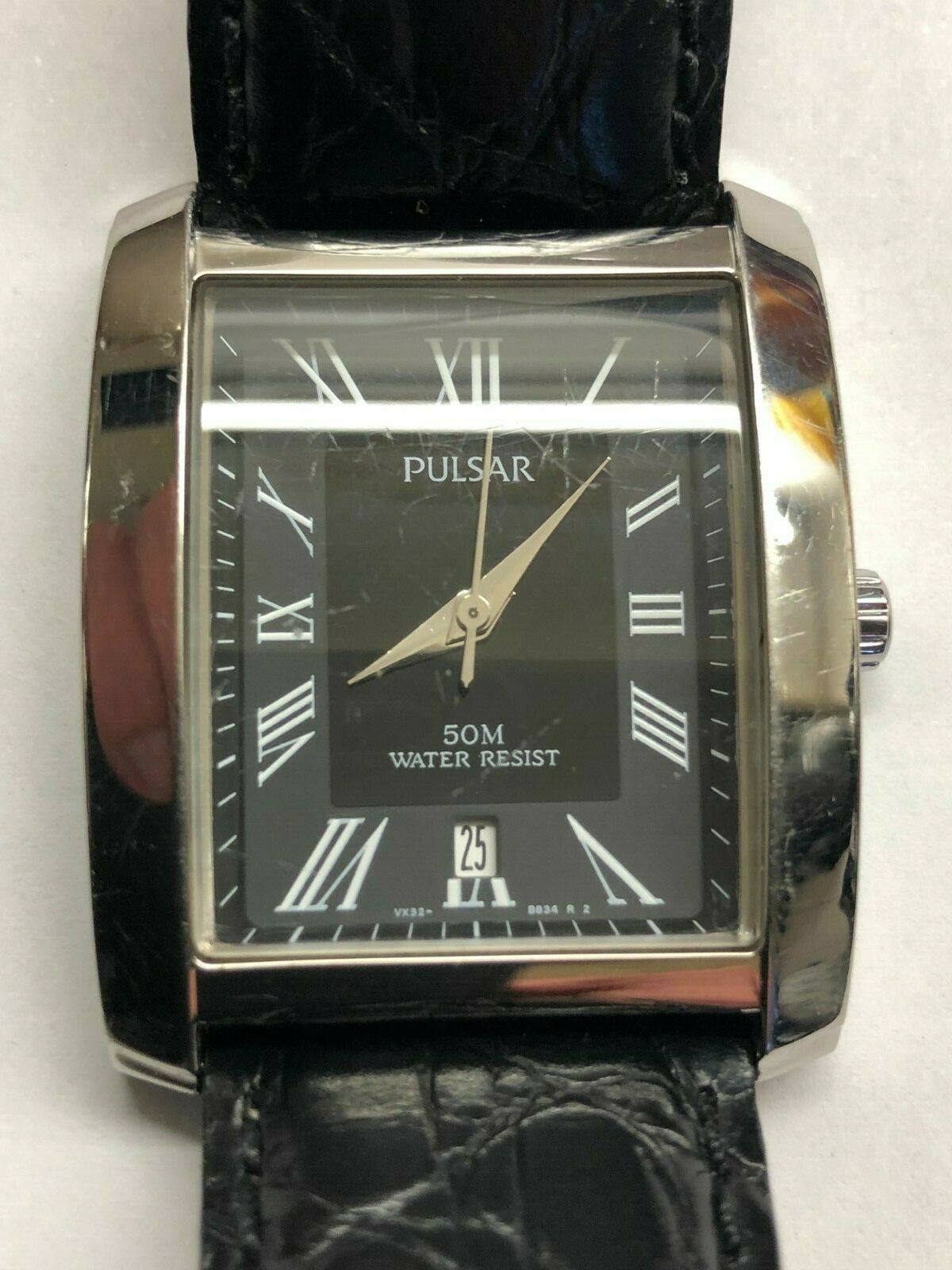 Pulsar Unisex Quartz Tank Style Watch VX32-X322 [R2] - by Seiko