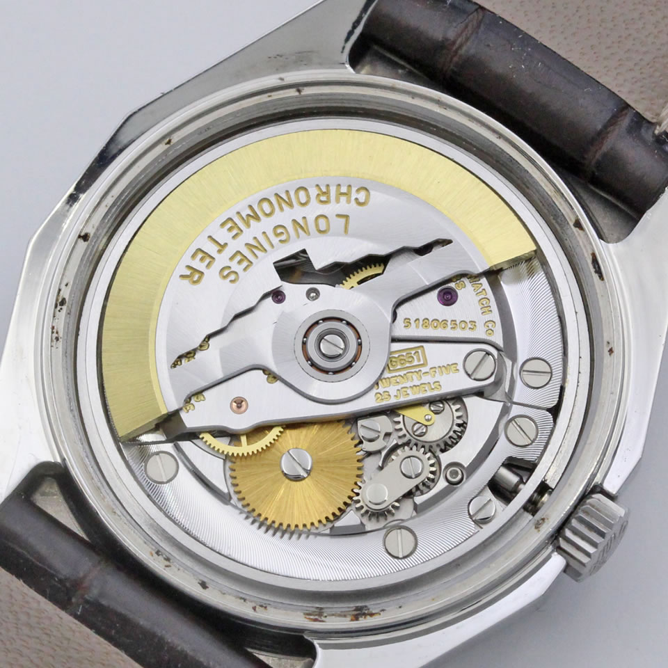 Longines Admiral Octagon Case Chronometer Ref.2330-1 Cal.6651