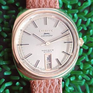 NICE & RARE VINTAGE CITIZEN LEOPARD SUPER BEAT 8 AUTOMATIC 26