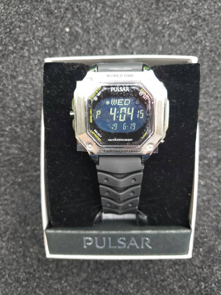 FS ONLY PULSAR PW3001 STAINLESS STEEL CASE.VERY RARE BRAND NEW WatchCharts Marketplace