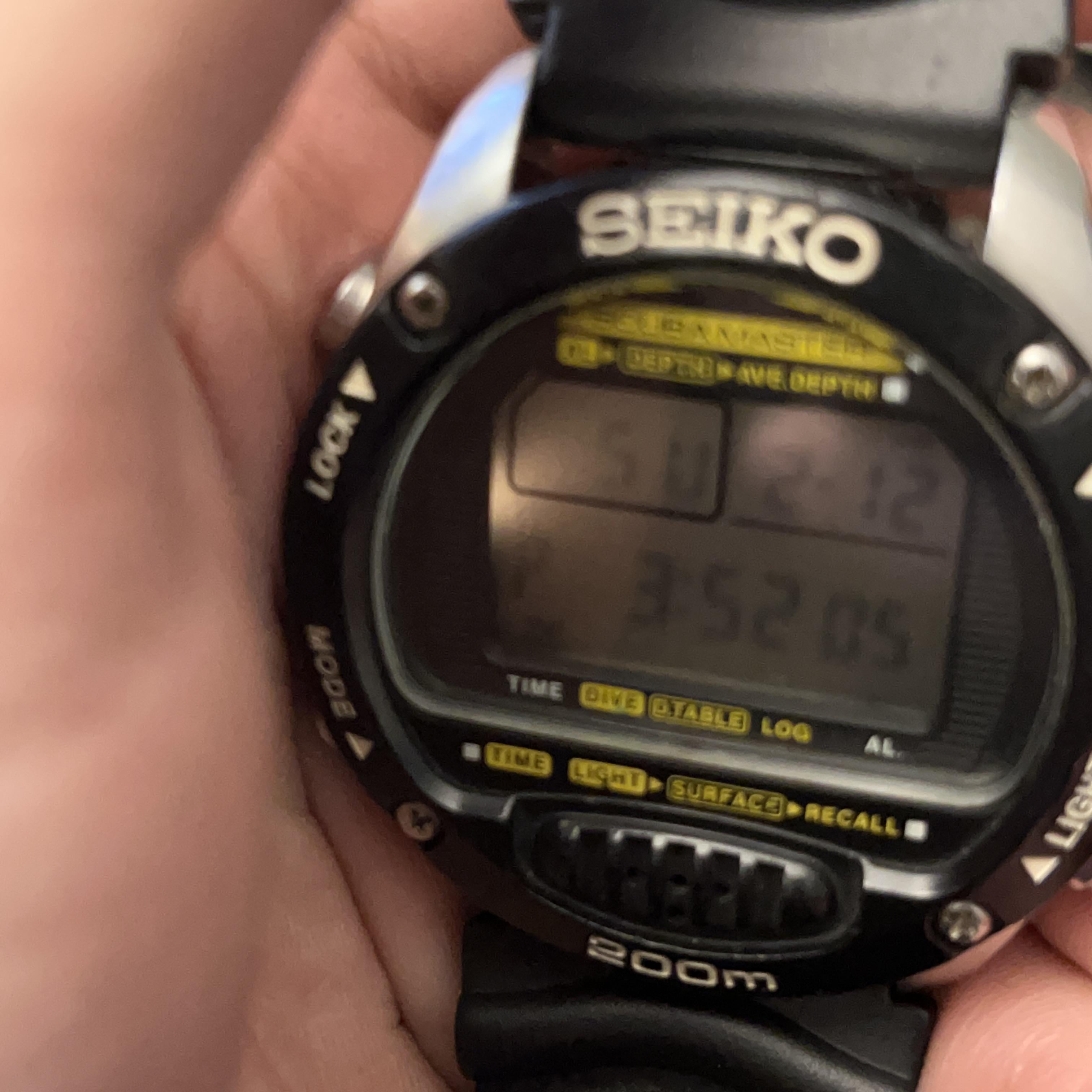 WTS] Seiko M705-5A00 Computer Dive Watch | WatchCharts