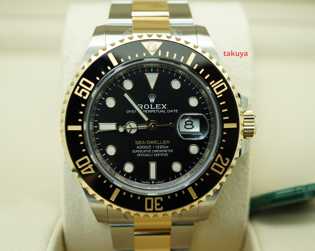 Rolex sea hotsell dweller 2019 gold