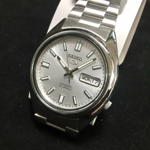 SEIKO 5 SNXS73 SNXS73J1 21 Jewels Automatic Japan Made 30m WR Box ...