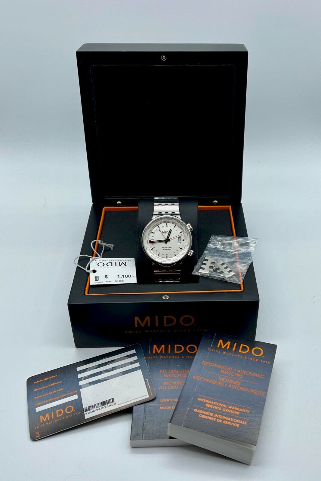 Mido All Dial GMT M8350.4.11.1 | WatchCharts