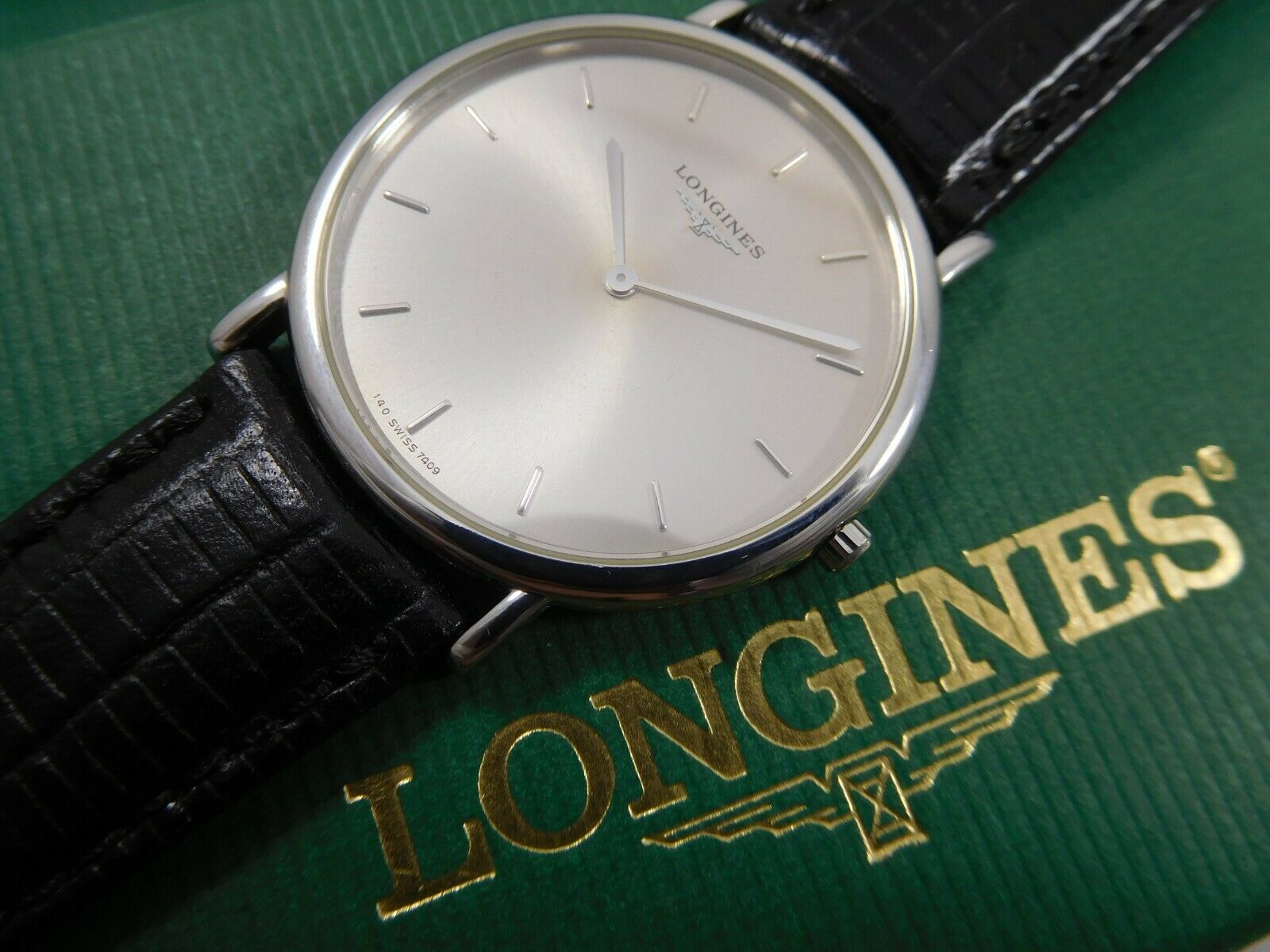 LONGINES グランドクラシック140 7409 シルバー【ジャンク品】 LONGINES Ref. 140-7409 Cal. L140.6 Vintage Men's Watch