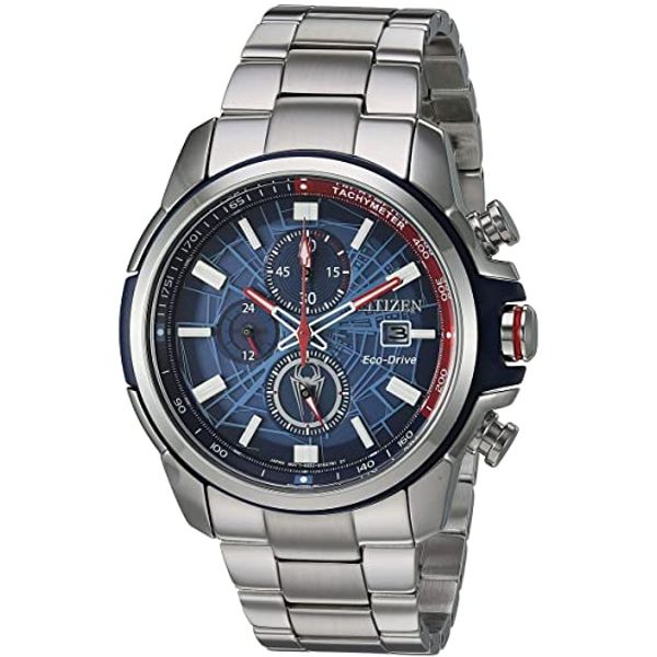 (Order) Spider-Man Citizen Watches Spider-Man CA0429-53W Silver Tone ...