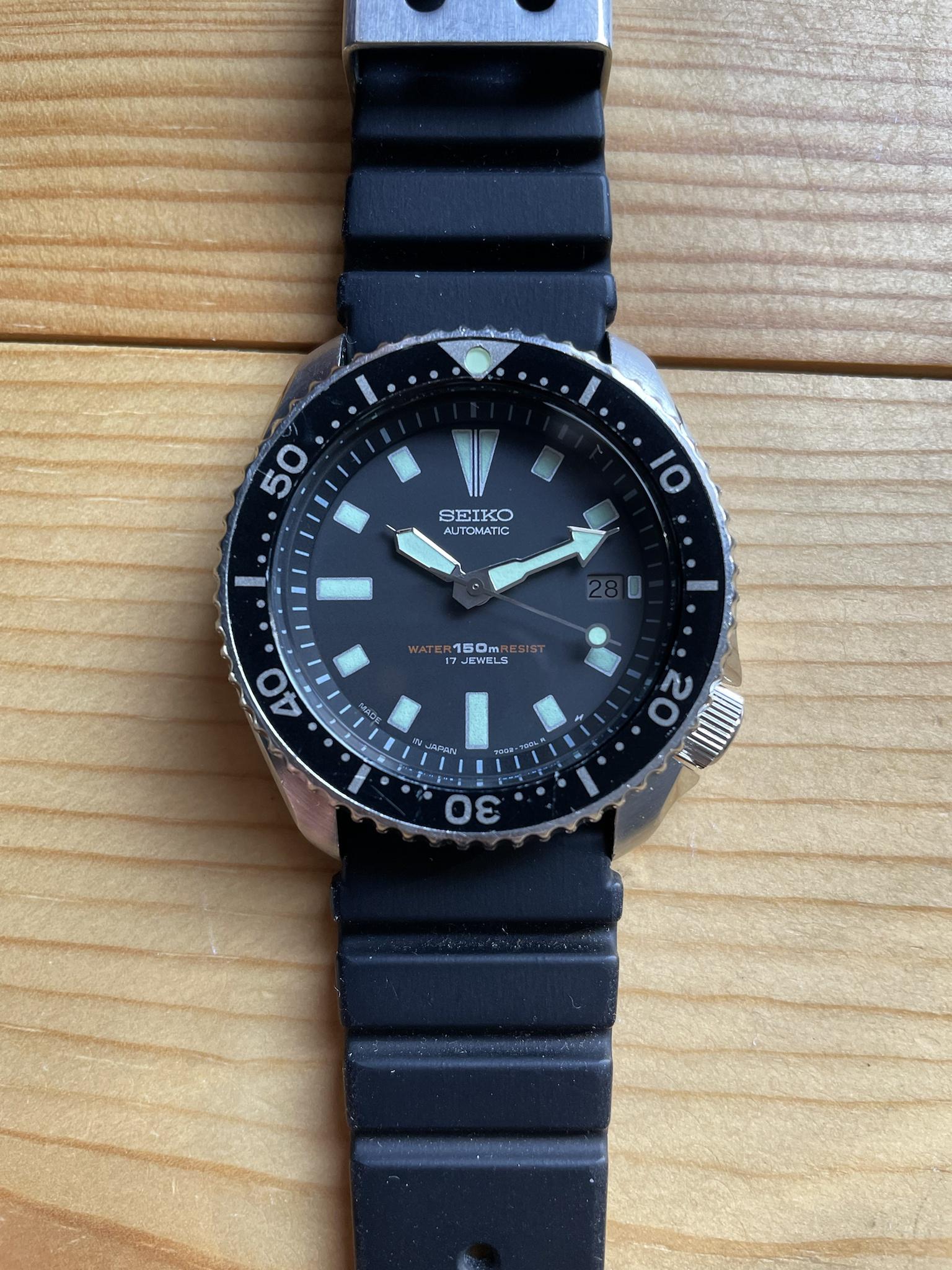 SEIKO セイコー ダイバー 7002-700 - 腕時計(アナログ)