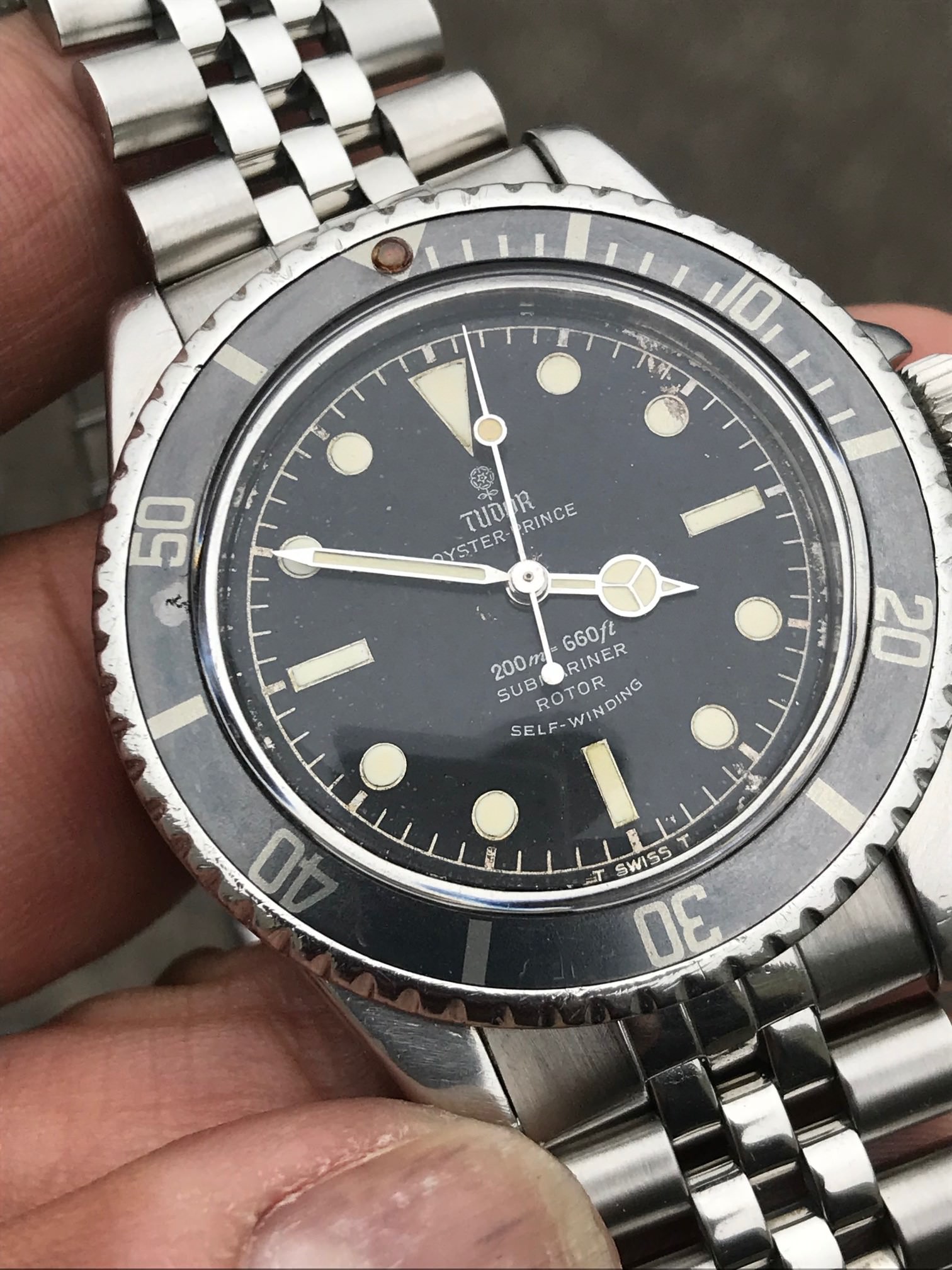 tudor oyster prince submariner 7928