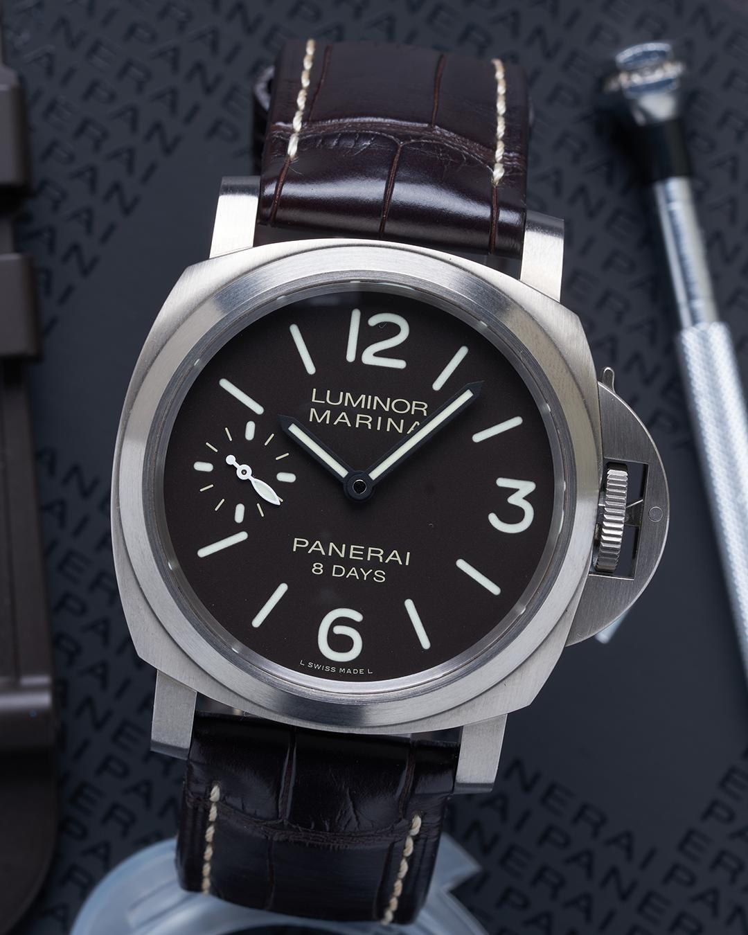 WTS 2019 Panerai Titanium Luminor Marina 8 Days Ref. PAM00564