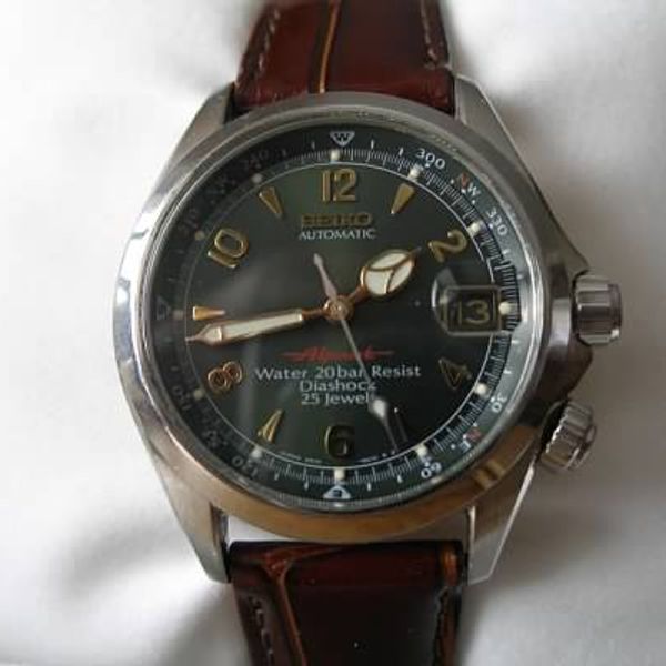 SEIKO Alpinist SCVF009 (4S15-6000) ? vintage w/ Green Dial (last chance -  price reduced) | WatchCharts