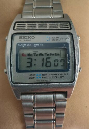 Seiko Digital Watch 1980 Vintage WatchCharts Marketplace