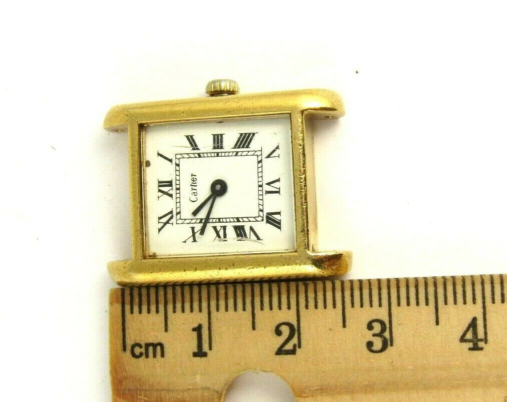 Vintage Cartier Ladies Caliber 78 1 ETA 2512 Hand Winding Watch