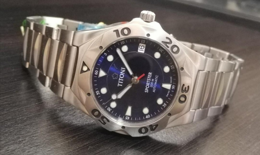 LAST PIECE Brand New Titoni Sportster Automatic Sapphire Crystal