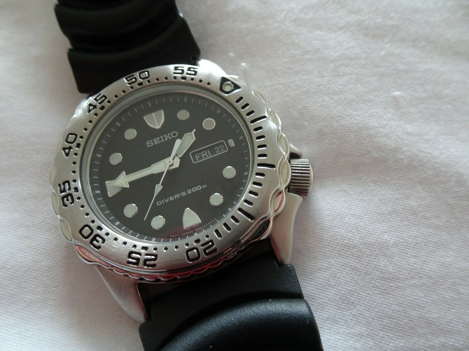 Rare Seiko Scuba Diver watch 200m collectable New old Stock 7N36-6A40 never  worn | WatchCharts