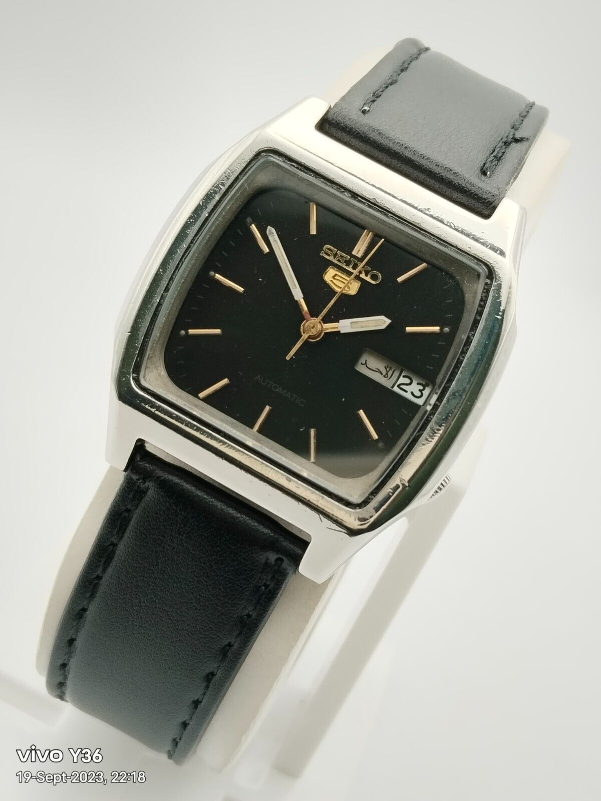 Vintage Seiko 5 7009-5860 Automatic D/D Japan WristWatch Men's