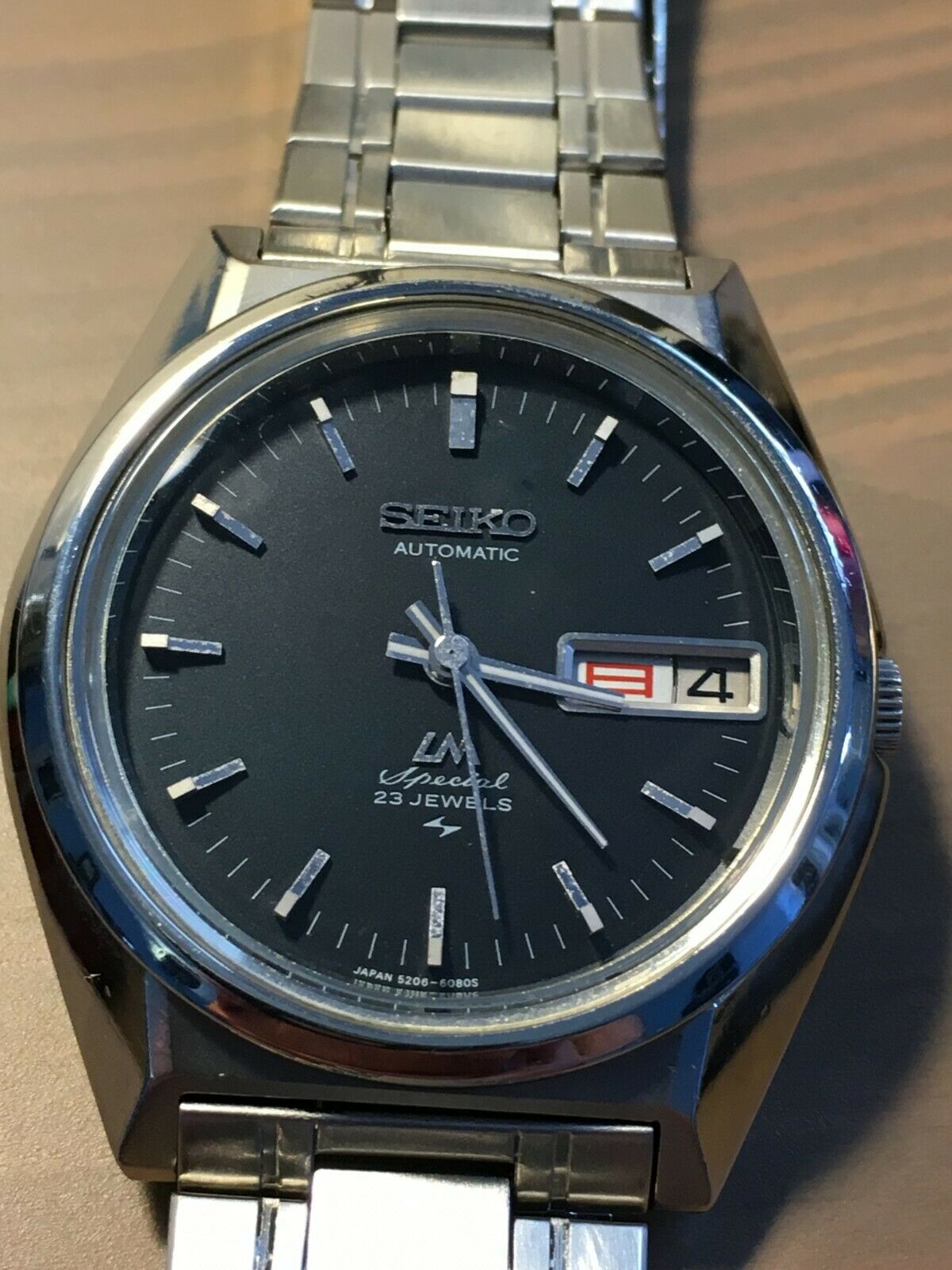 1969' Seiko Lord Matic 5206-6080, Kanji Daywheel, original