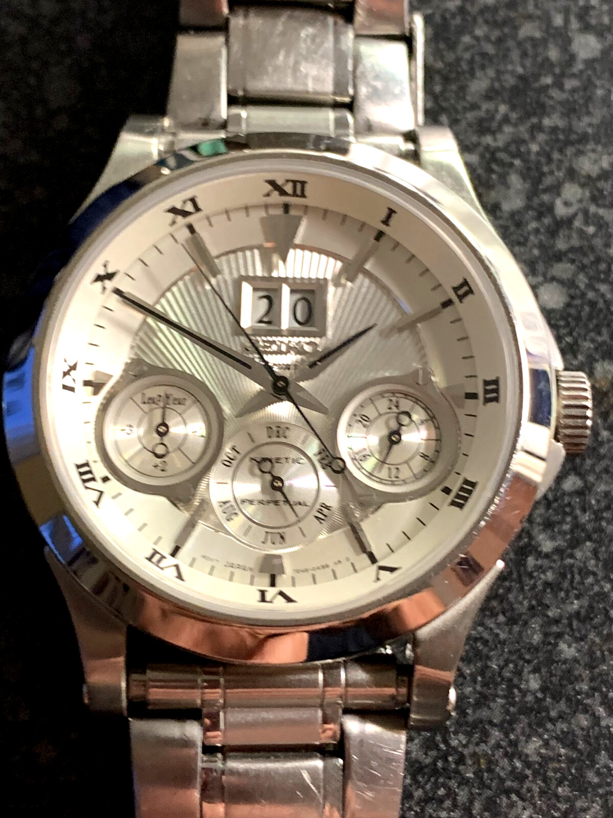 Seiko Premier Kinetic Perpetual Calendar 7D46-0AB0 Automatic