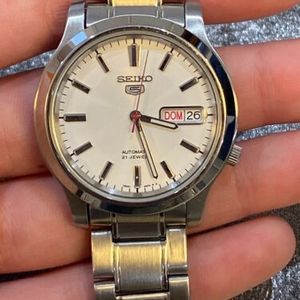 Seiko SNK789 Wrist Watch for Men Stainless Steel | WatchCharts