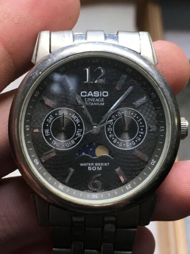 casio lineage titanium lin 166